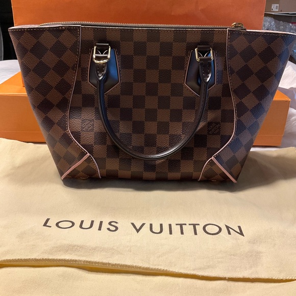 COPY - Authentic Louis Vuitton Damier Ebne Caissa Tote PM - Picture 3 of 15